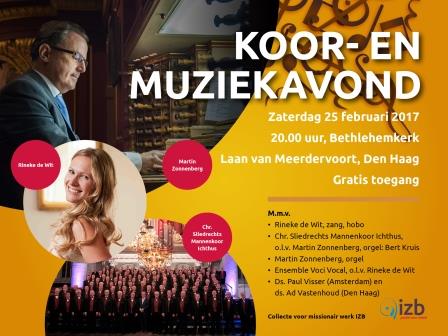 koor en muziek avond
