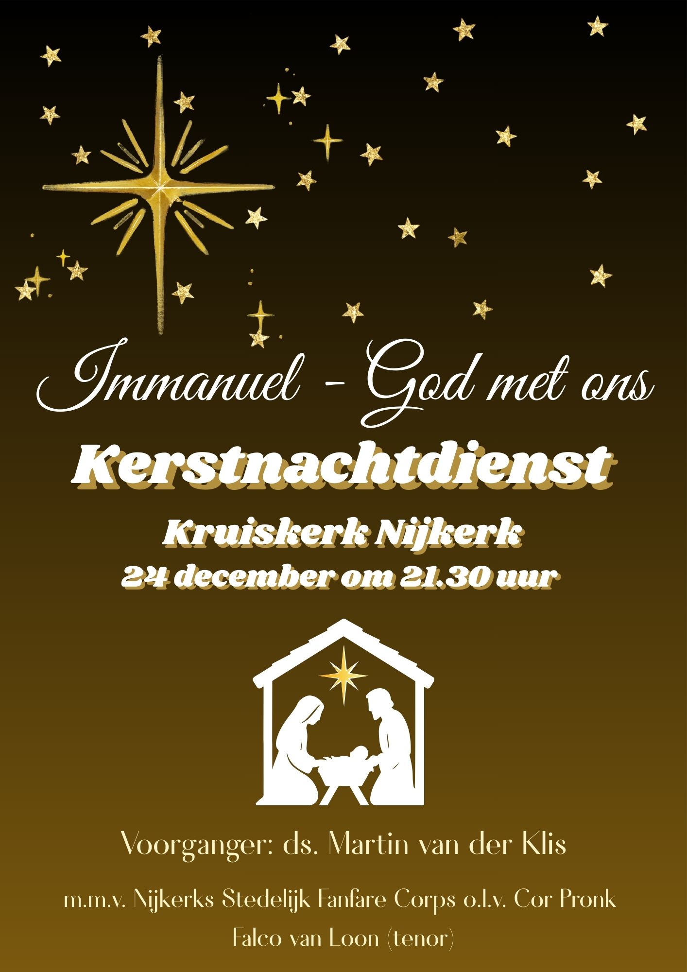 Immanuel, God met ons