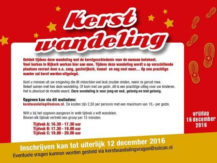 kerstwandeling nijkerk